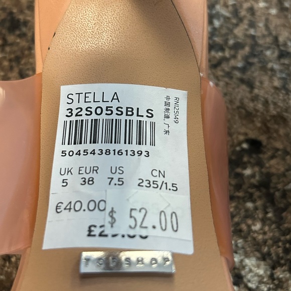 BRAND NEW TOP SHOP HEELS - SIZE 38 - Picture 5 of 6